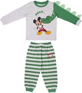 Disney - Mickey Mouse - Pyjama - Grijs / Groen