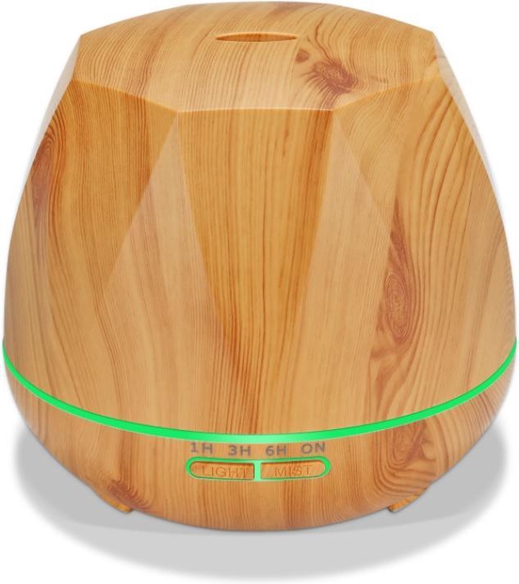 Goedkoopste Itagala Geurverspreiders | Aroma diffuser Kubus | Aromatherapie | Ultrasone etherische olie verdamper en vernevelaar | 550ml | Luchtverfrisser en luchtbevochtiger met verlichting | Met afstandsbediening | Nieuw Design | Bruin