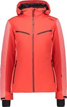 CMP Wintersportjas - Maat 42  - Vrouwen - rood/zwart
