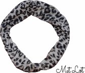 Met Lot - Haarband/Bandeau - Casual - Panterprint - Met aluminiumdraad