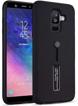 EmpX Telefoonhoesje - Back Cover - Geschikt Voor Samsung Galaxy A6+ (2018) - Zwart