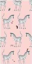 KEK Amsterdam| Wallpaper Zebra Roze