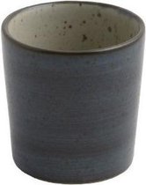 OSKAR LEA klein kopje 100 ml - set van 4 (handgemaakt) - donkerblauw / 100 ml