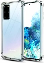 Samsung S20 Ultra Bumpercase/ Antishock Hoesje Transparant