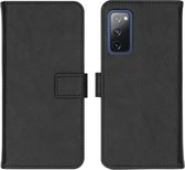 Samsung A51 Hoesje Bookcase Walletcase Zwart Met Pasjes