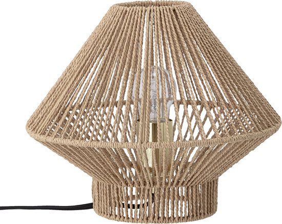Bloomingville - Papir Table Lamp O 30 Cm - Natur (82048614) /lighting /natural