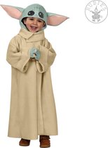 Disney Baby Yoda Badjas Heren, Warme Fleece Ochtendjas voor Man, Zachte Kamerjas met Capuchon, Leuke Loungewear Heren, Badjassen met Kap, Cadeau voor Hem (Bruin, M