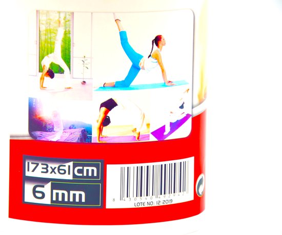 regen Supermarkt Voorvoegsel Yoga Mat Rood 172 x 61 x 0,4 cm - Yogamat discountershop - -Yogamatten  kopen - Yogamat... | bol.com