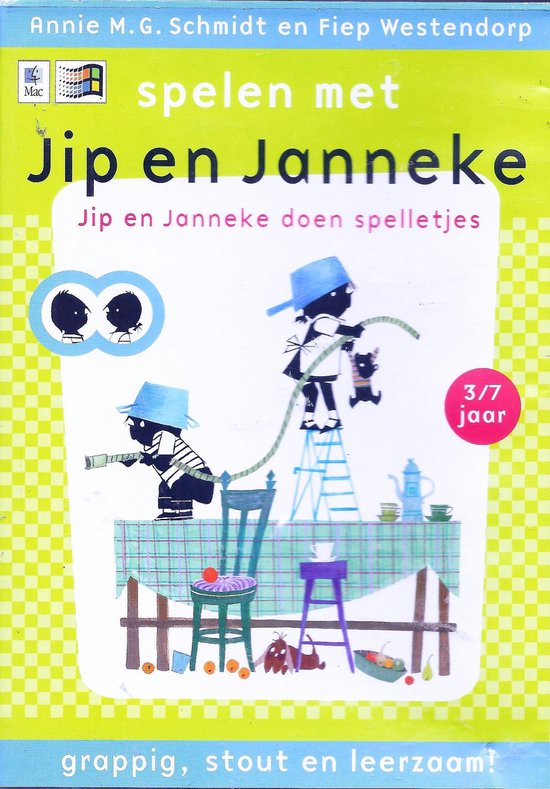 Jip En Janneke, Doen Spelletjes CD-ROM Kinderverhalen en spelletjes Taal:  Nederlands... | bol.com