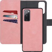 iMoshion Uitneembare 2-in-1 Luxe Booktype Samsung Galaxy S20 FE hoesje - Roze