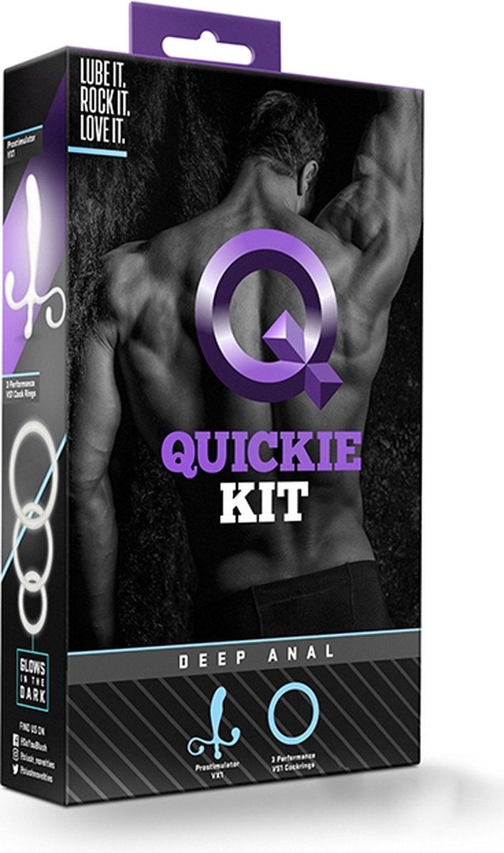 Goedkoopste Blush - Quickie anaalset prostaatmassager penisringen
