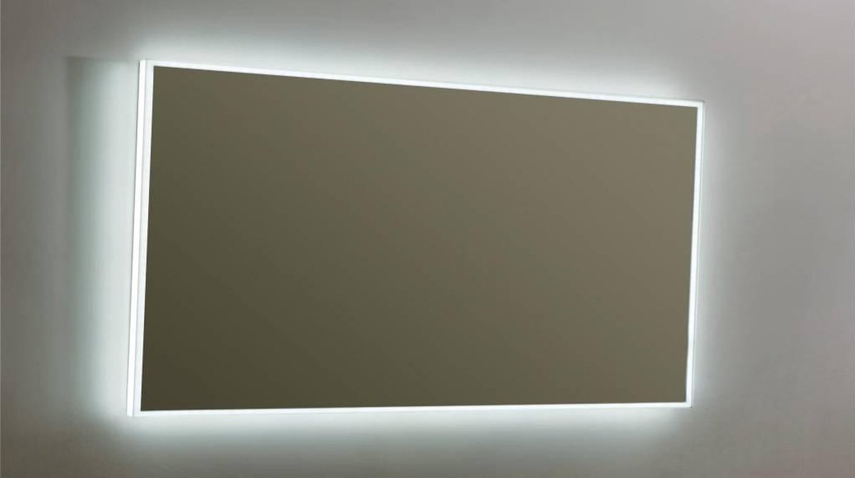 Blue Infinito spiegel met LED verlichting rondom 140x70cm