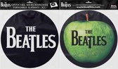 The Beatles Platenspeler Slipmat Drop T Logo & Apple Multicolours