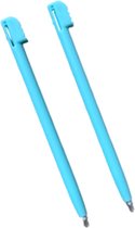 2x Stylus Pen voor Nintendo DS Lite licht blauw