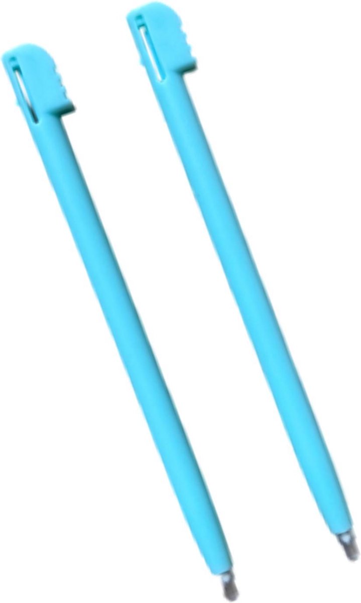 2x Stylus Pen voor Nintendo DS Lite licht blauw - SDG