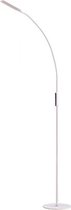 Iris Vloerlamp Daglicht - Staande Lamp Dimbaar - Leeslamp met Afstandsbediening - Daglichtlamp - Handwerklamp - Hobbylamp - Flexibele arm - Wit