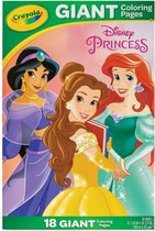 Crayola - Disney Princess - Grote Kleurplaten - 18 stuks