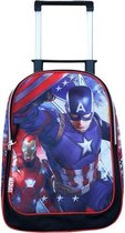 The Avengers Captain America / Ironman trolley / reiskoffer 43cm