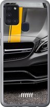 Samsung Galaxy A21s Hoesje Transparant TPU Case - Mercedes Preview #ffffff