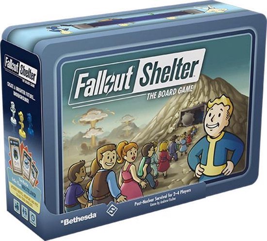 Boek: Fallout Shelter The Board Game - Engelstalig Bordspel, geschreven door Fantasy Flight Games