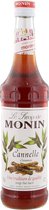 Monin Koffiesiroop Kaneel - 70 cl