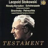 Rimsky-Korsakov: Scheherazade;  Stravinsky / Stokowski