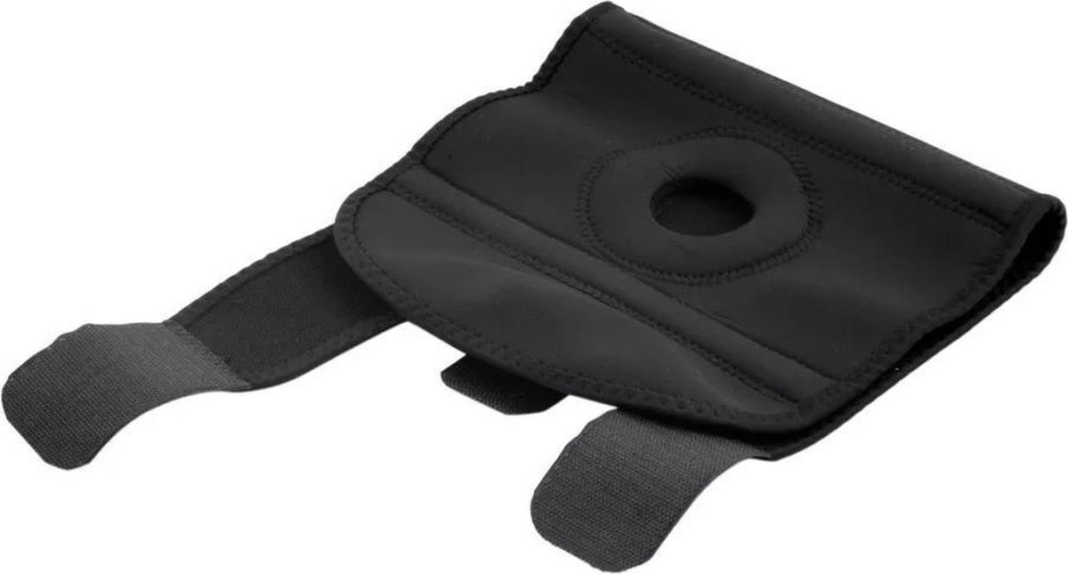 LOUZIR Knie Brace Ondersteuning - Verstelbare Kneepad Met Open Patella Brace - Neopreen - Outdoor Knie Protector - Knie bescherming — afbeelding 4