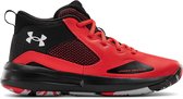 Under Armour Lockdown 5 GS kinderen - Rood / Zwart - maat 37.5