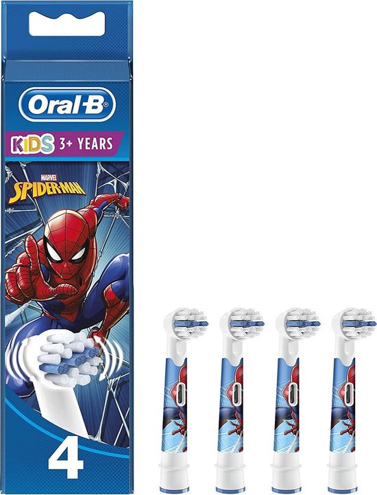 kort bestellen Uitrusting Oral-B - Kids Spiderman - 4 stuks | bol.com