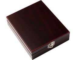 Wijnset - Druppelring, Kurkentrekker, Flesstop, Kelnersmes, Thermometer - RVS