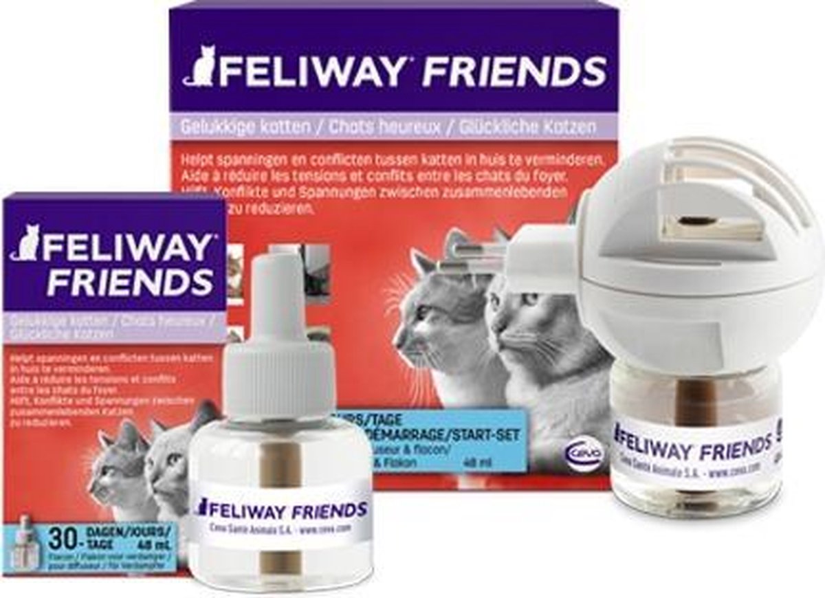 Feliway Friends Navulling Duopack (2 st) - 48 ml - Feliway