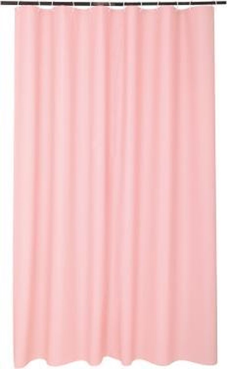 Livetti Douchegordijn 180x200 Incl. Ringen Peva Roze 6RD150RS