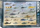 Eurographics puzzel Military Helicopters - 1000 stukjes