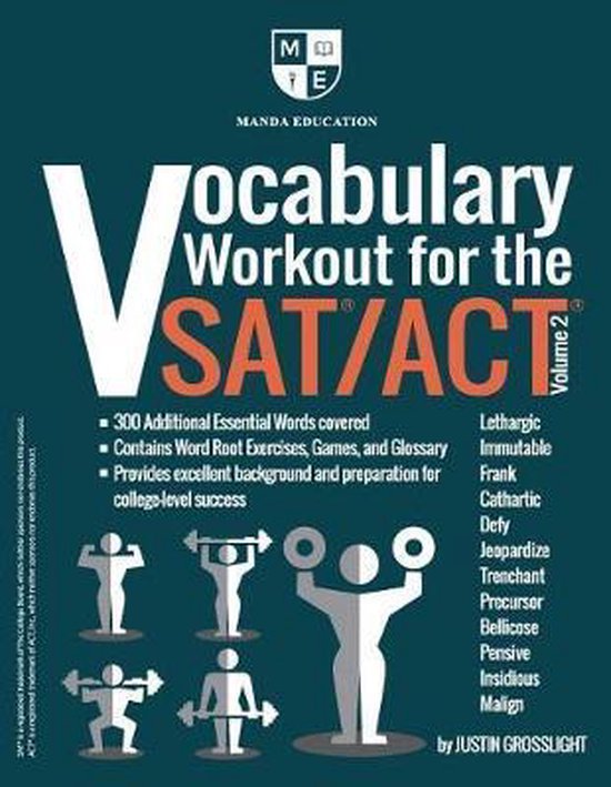 Vocabulary Workout for the SAT/ACT- Vocabulary Workout for t ... - cover
