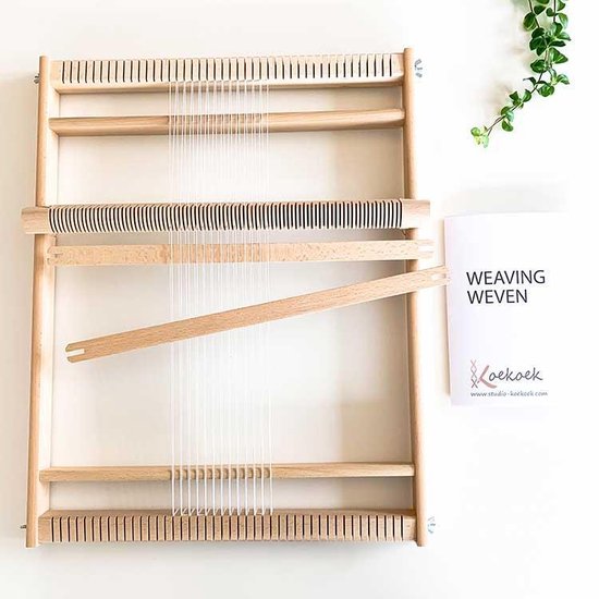 Generic Kit De Métier à Tisser Pour Adultes Et Enfants - Grand Métier à Tisser Multi-travaux Manuels - Machine à Tisser Tricotée à La Main (49 X 62