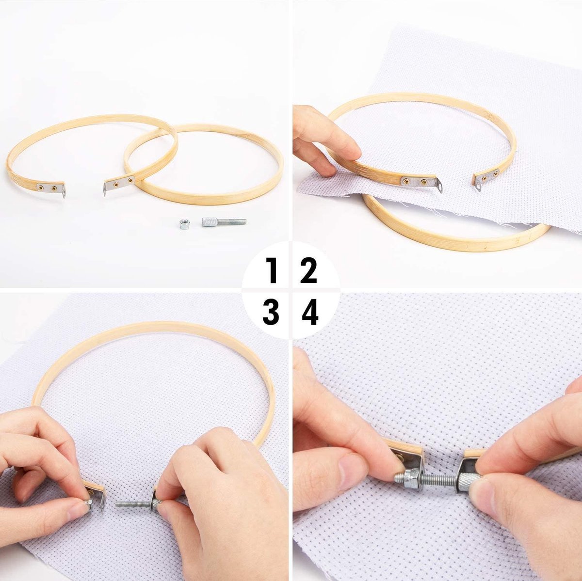 DIY Borduurpakket - Complete borduurset voor volwassenen & kinderen - 100 kleuren — afbeelding 11