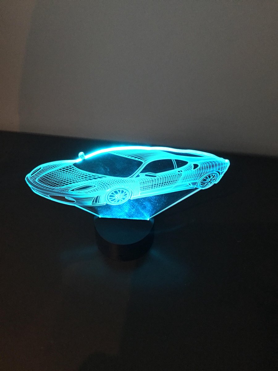 3D Lamp Porsche
