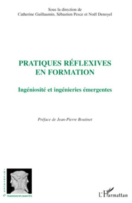Pratiques réflexives en formation - cover