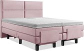 Boxspring Elektrische 180x220 Compleet Oudroze 4 vlaks