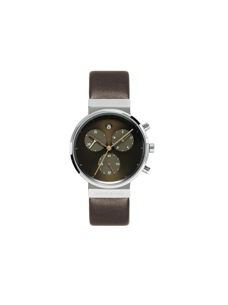 Jacob Jensen Chrono 614 Titanium Dameshorloge 31 mm