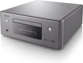 Bol.com Denon RCD-N11DAB CD Receiver voor Stereo Set - DAB+ Radio - Bluetooth - HEOS Multiroom - Spraakbesturing - Grijs aanbieding