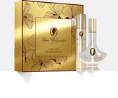Pani Walewska Gold gift box, Perfume en Deodorant Gold editie. Een unieke oosterse bloemen geur .Coffret Pani Walewska Gold, édition Parfum et Déodorant Gold. Un parfum floral orie
