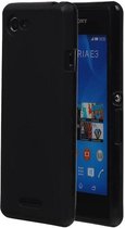 TPU Backcover Case Hoesjes voor Sony Xperia E3 D2203 Zwart