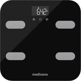 Medisana BS 602 Connect lichaamsanalyse weegschaal met WiFi zwart