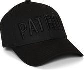 Black on Black Brand Cap - Patrón Wear - Zwart - One Size