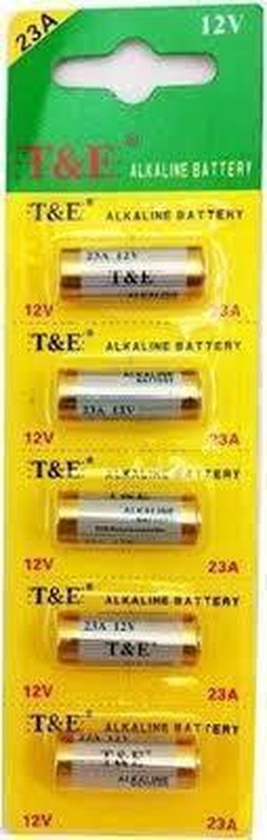 Alkaline Batterijen - 5 Stuks - 12V , 23A - Hoge Kwaliteit Batterijen, High Quality Batteries