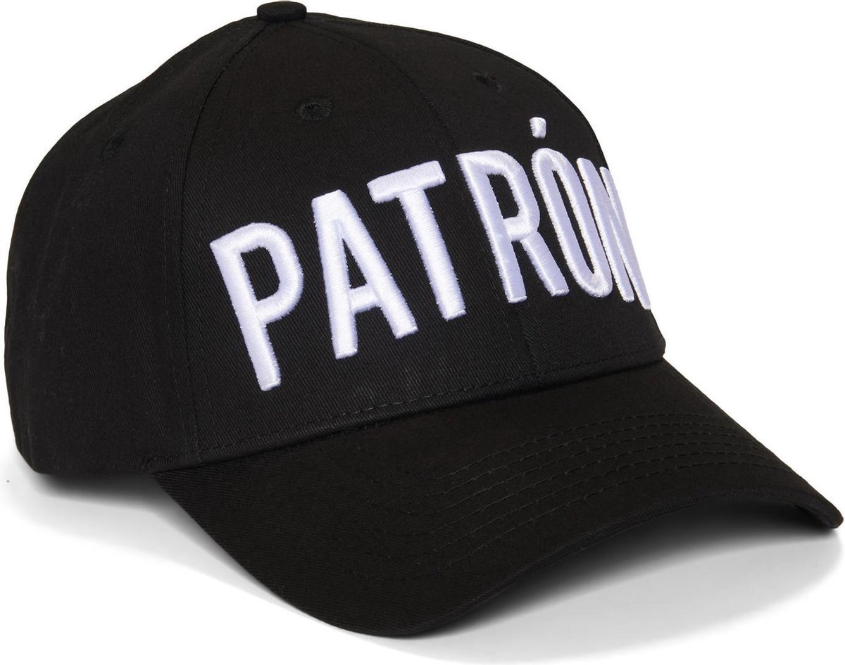Black Brand Cap - Patrón Wear - Zwart - One Size
