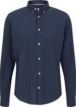 Tom Tailor Lange mouw Overhemd - 1021890 Marine (Maat: L)