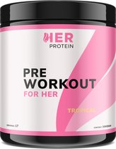 Her Protein - Pre Workout voor vrouwen - Tropical