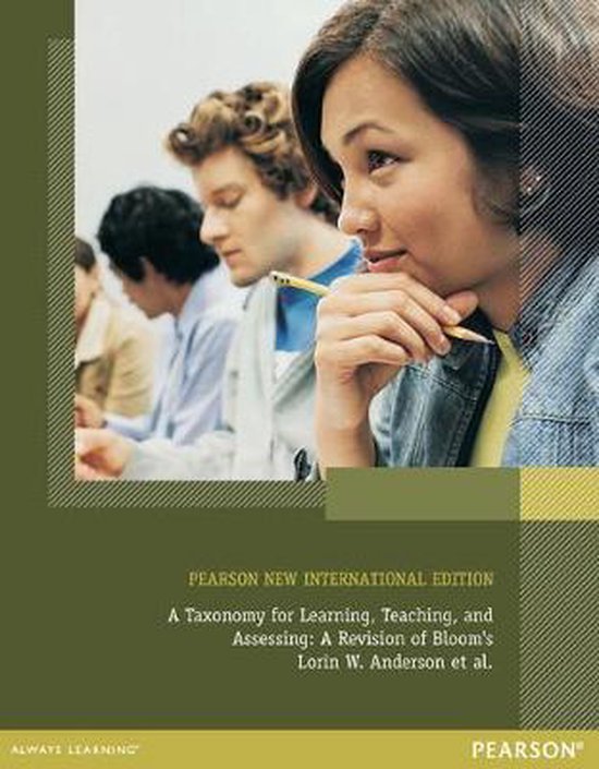 A Taxonomy for Learning, Teaching, and Assessing: Pearson New International Edition